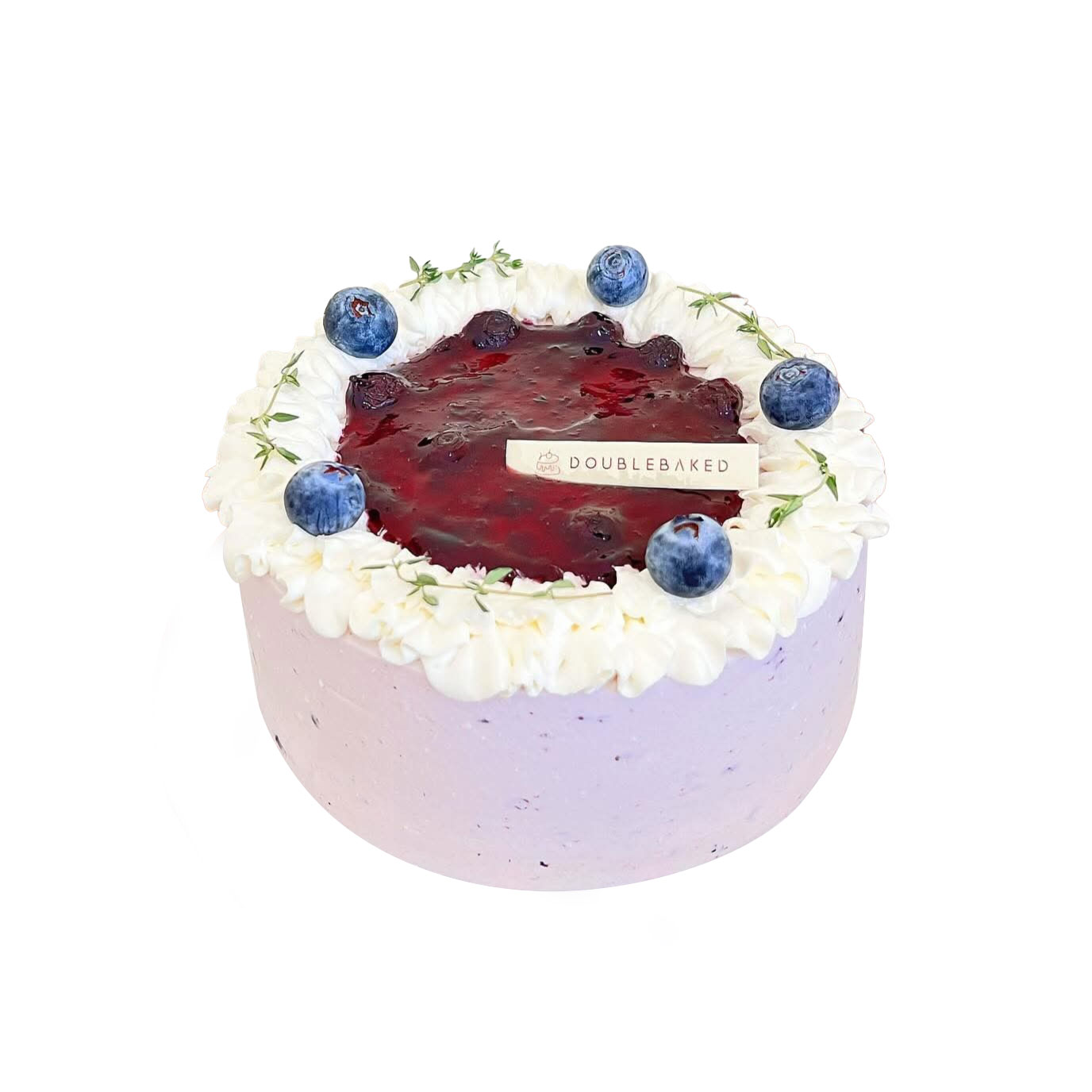 Blueberry Cheese with Grape Whole Cake